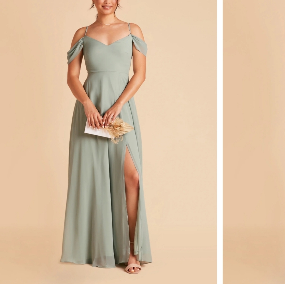 Birdy Grey Sage Chiffon Dress